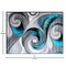Masada Rugs DaVincii Collection Modern Woven Area Rug with Hand Carved Wave Design - Design D410